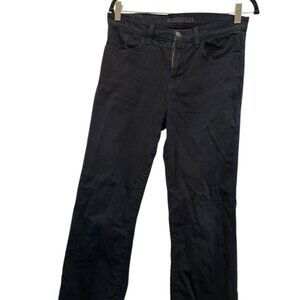 j brand black straight leg  jeans 27